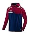 Produktbild JAKO Damen Kapuzenjacke Competition 2.0, marine/dunkelrot, 44, 6818