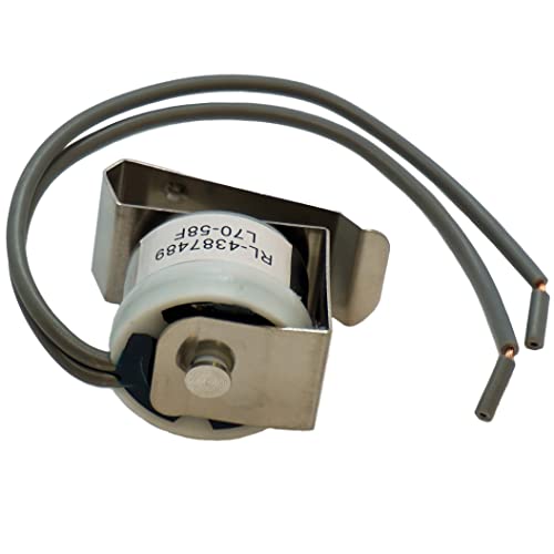 Refrigerator Defrost Thermostat fits Whirlpool, AP6009312, PS11742469, 4387489