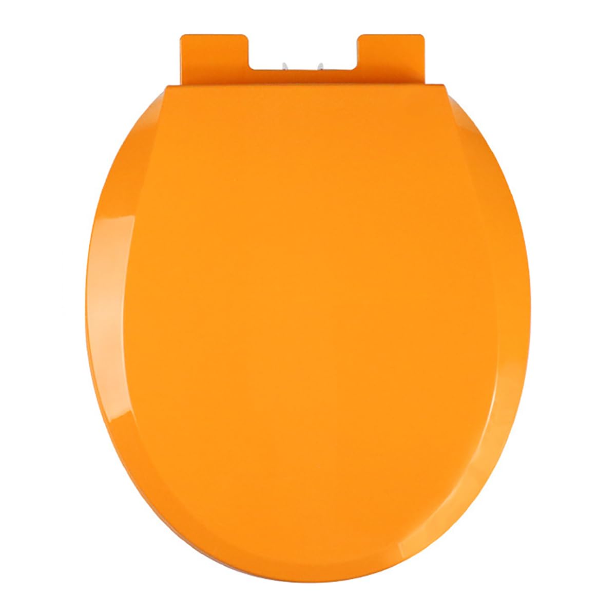 Ldhsjh Orange Round Toilet Seat 16.5 Inch Slow Close Quiet Durable Pp Material Easy Installation Stay Clean Round, Close, Slow, Inch, Quiet, Toilet, Durable, Seat, Adjustable