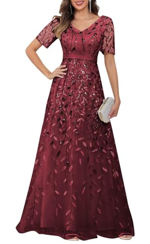 Robe de soirée longue KIYNE en tulle brillant pour briller lors d'un gala formel