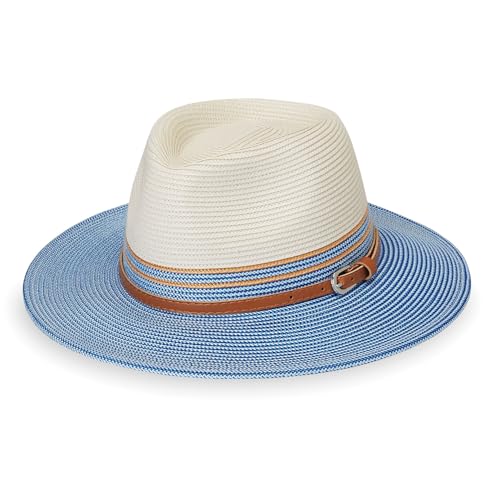 Wallaroo Womens Kristy Fedora UPF 50 UV Protection | Wide Brim Packable & Adjustable product thumbnail 12