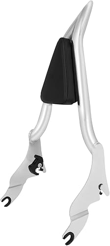 Vista 12 de Respaldo de pasajero desmontable de una pieza con almohadilla acolchada para Harley Touring Road King Street Glide Road Glide Electra Glide Ultra