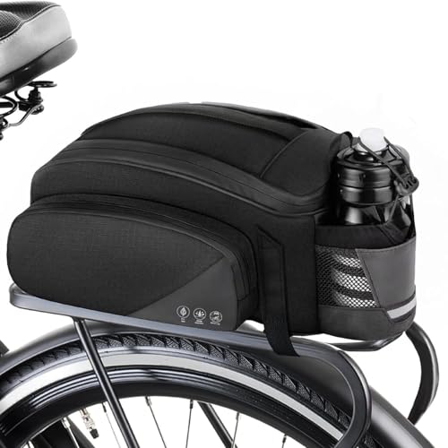 Cabalay 12L Fahrradgepäckträgertasche mit Schultergurt