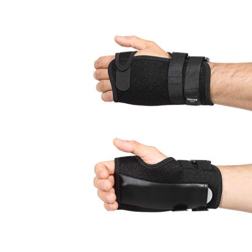 RAVIAN muñequera soporte, ajustable tendinitis tunel carpiano muñequera para mujeres y hombres, adecuado para ambas manos, alivio del dolor articular, deportiva, lesión por esfuerzo repetitivo