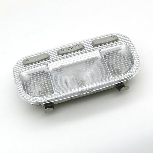 Lámpara interior con luz de lectura delantera nítida y tres botones para Peugeot 307 y 3008