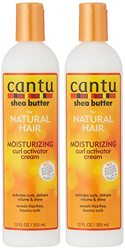 Cantu Natural Hair Curl Activator Cream 12 Ounce (354ml) (2 Pack)