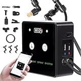 Photo Gallery moderna soluzione spray a 360 gradi per terrari con comodo controllo wifi e impostazioni timer (2 ugelli) Photo Gallery moderna soluzione spray a 360 gradi per terrari con comodo controllo wifi e impostazioni timer (2 ugelli)