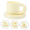 Gatuida Potbelly Mug Ceramic Chunky Mug Kawaii Design Creative Cup for Friends Suitable for Morning Coffee Afternoon Tea Adorable Tea Cups #4