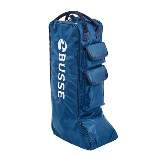 Bolsa para botas Busse Rio Pro gris de hípica con asas para transporte