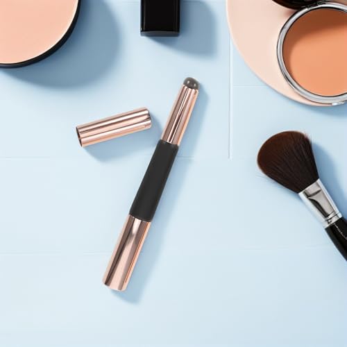 Pinceles de labios con doble punta de silicona Mipcase para aplicar corrector y brillo labial 6