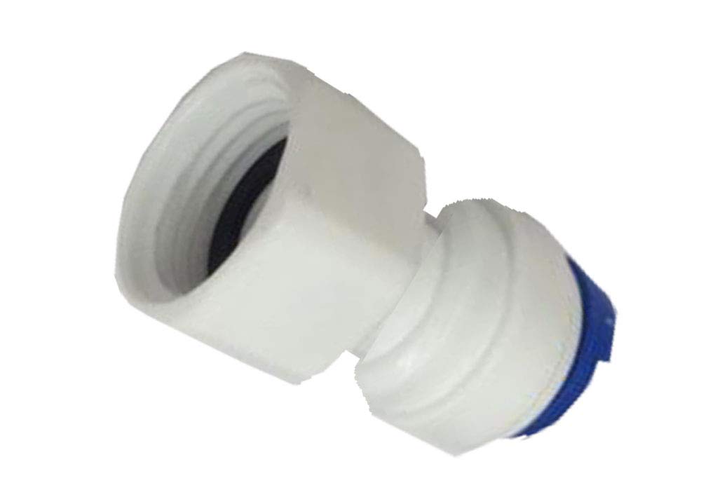 7/16" Bsp Female Fitting x 3/8" pushfit for Connecting 10mm Water Pipe to Your Water Filter tap Faucet Thread