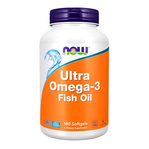 NOW Foods Ultra Omega 3 500Epa/250Dha 180 Softgels Importado