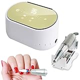 🍬 【LCD】 Taladro de manicura Con la pantalla inteligente LCD incorporada, puede conocer fácilmente la información como rpm, dirección y batería, lo que facilita su uso.