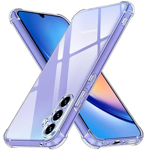 Image of BOXXO Flexible Back Cover for Samsung Galaxy M54 5G | Back Cover Transparent Clear Shockproof Case Four Corner Protection | Slim Protective Mobile Phone Cover for Samsung Galaxy M54 5G