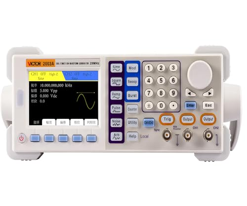RUOSHUI 2003A(25MHz)/2004A(40MHz)/2006A(60MHz) signal generator Two-Channel Function/Arbitrary Waveform Generator High Accuracy Frequency 32-Bit Counter?(RUOSHUI 2003A)