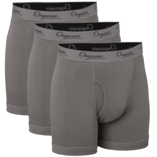 Organic Signatures 3-pack Soft Comfortable Mens 100% Organic