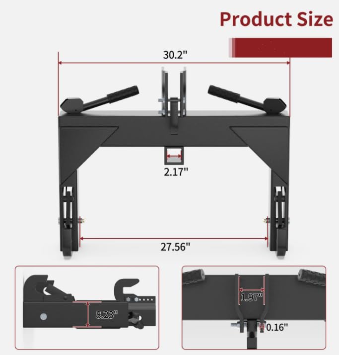 Stabilizer Arm Category II and III Left Hand fits Ford 231 531 4500 2000 2600 3000 3600 4000 4600 4610 2100 2110 2120 2300 2610 2810 2910 3055 3500 3610 3910 4100 4110 4200 4330 4340 4410 C5NNN455B
