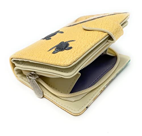 Shag Wear Baby Turtles Small Fashion Wallet for Women and Teen Girls Vegan Faux Leather 4.5"4