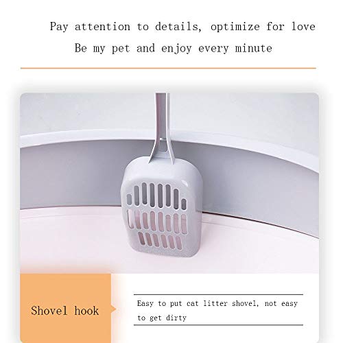 Vaso sanitário para gatos semi-fechado para gatos e gatos, itens para vaso sanitário, caixa de vaso