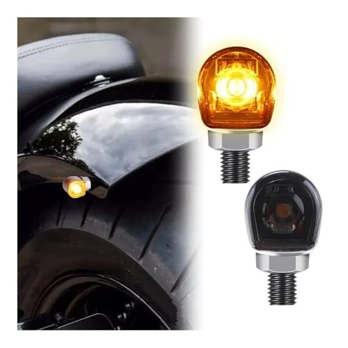 Clignotant de pour moto 8mm noir idéal pour les balades et trajets