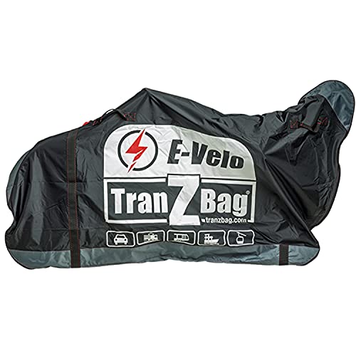 Bolsa para Bicicletas TranZbag E-Velo funda protectora e-bike ruedas 26 29 negra