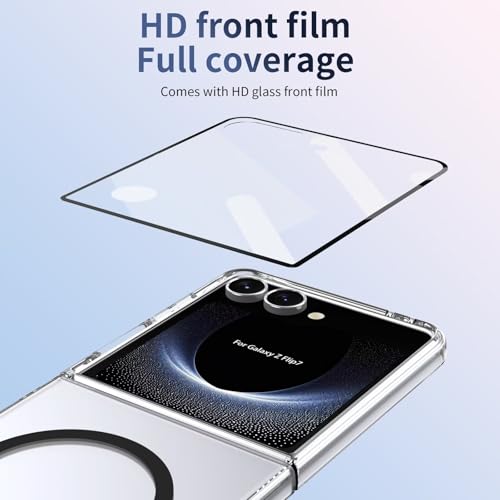 Protection intégrale Galaxy Z Flip 6 fine et robuste style militaire - 6