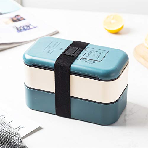 Cabilock Bento Box para Crianças Adultos Lancheira Japonesa Com Divisórias Bento Box de Plástico Com