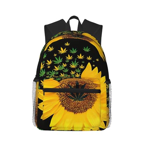 Sac à dos ordinateur tournesol idéal pour le travail et les weekends