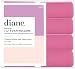 Diane Foam Rollers, Pink, 1.25", 8/bag