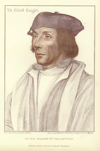 Affiche decoration murale haut de gamme Hans Holbein Sir Elyot
