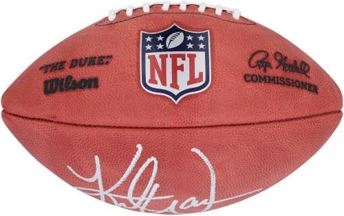 Kurt Warner St. Louis Rams Autographed Duke Full Color Football - Autographed Footballs - Image 3