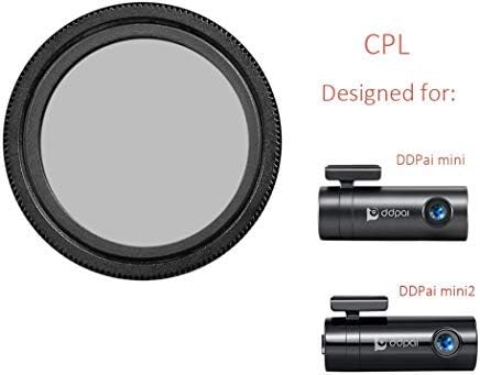 Circular Polarizer Lens CPL For DDPai mini2 and DDPai mini, Reduce Reflections And Glare