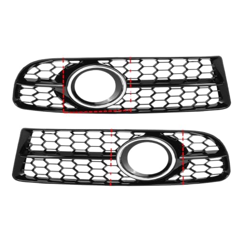 Grille antibrouillard cassée solution nid d'abeille pour pare-choc A4 B7