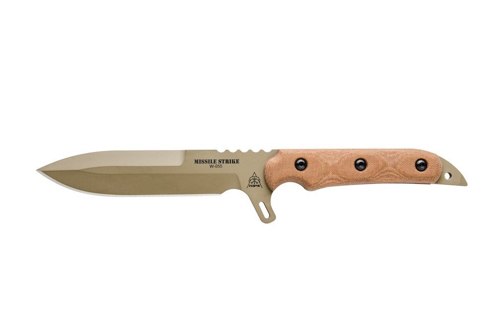 TOPS KNIVES タクティカルナイフ Amazon.com: Tops Knives Missile Strike Full Tang Fixed Blade