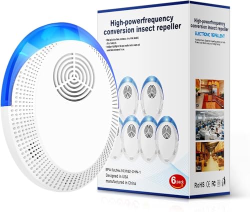 Ultrasonic Pest Repeller Device Indoor Mouse Deterrent Rodent Repellent Ultrasonic