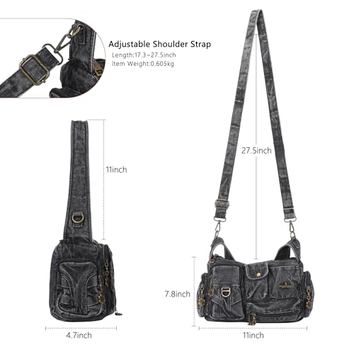 Angel Kiss Hobo Bags for Women,Vintage Shoulder Purses for Women,Small Crossbody Handbag with Adjustable Strap3