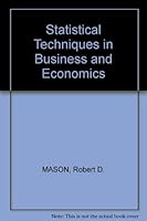 Statistical Techniques in Business and Economics B005KG6XDW Book Cover