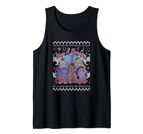 My Little Pony pull de Noël sans manches anti transpiration enfant
