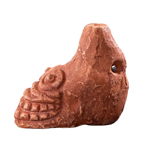 Aztec Death Whistle - Real Screaming, Up To 125+ Decibels Loud, Authentic Human Sounding Screams, War Whistle (Style 01)