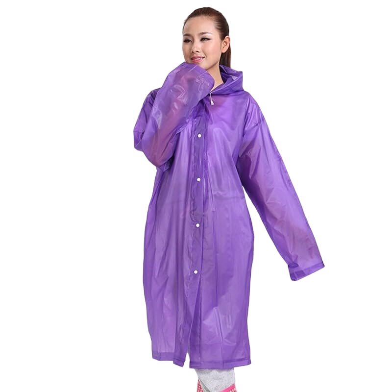 f s firmed string FIRMED STRING RAINCOAT FOR WOMEN TRANSPARENT WATERPROOF REUSEABLE RAINWEAR WITH FUNCTIONAL POCKETS, ADJUSTABLE HOOD/CARRYING POUCH-picture-29