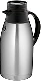 Zojirushi Stainless Steel Vacuum Carafe with Brew-Thru Lid, 64-Ounce, Black