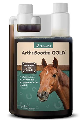 NaturVet – ArthriSoothe-Gold Advanced Joint Formula - Horse Liquid – Supports Healthy Joint
