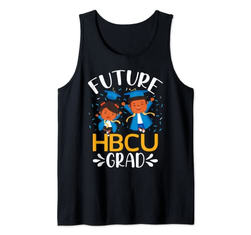 Future HBCU Grad, Funny Student HBCU Grad Student Costume Tank Top