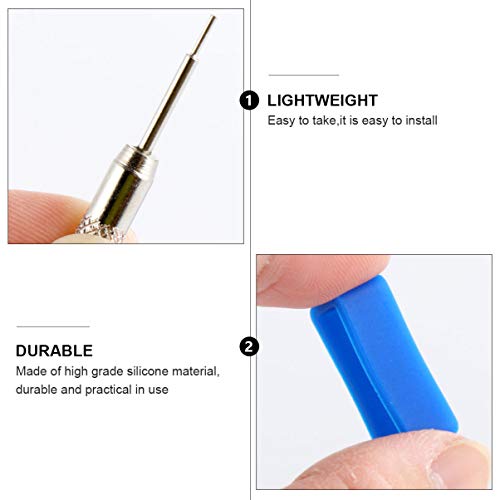 UKCOCO 11Pcs Silicone Watch Loops Watch Pulseira Watch Band Loops Watch Tool Kit with Watch Spring B