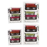 Boîtes à dragées : leur design est ravissant, ces boîtes à bonbons sont délicates et élégantes, parfaites pour les adultes comme pour les adolescents. décoration idéale pour une fête sur le thème des cassettes audio