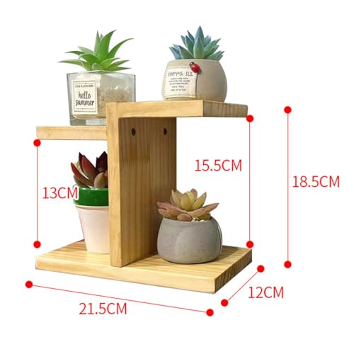 Support plantes JATIBOSH tabouret et table d'appoint 21cm pour pot de fleurs - 3