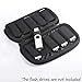 Flash Drive Case JBOS USB Holder Storage Bag,Thumb Drive Caes, Jump Drive Case, USB Organizer