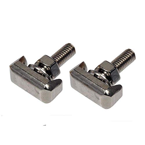 2 Pcs Replacement Battery Terminal T-Bolt Replace # 19116852, 6X0915138, 61128373946, 64740 for BMW GMC Chevrolet Volkswagen