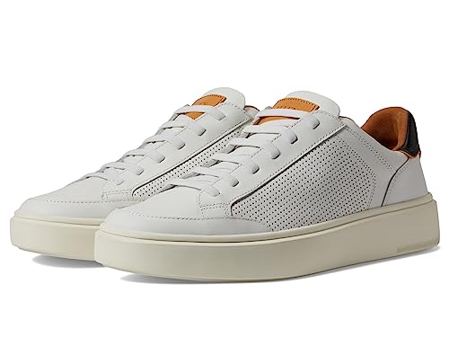 Image of Allen Edmonds Oliver Stretch Lace Slip-On Sneaker White 7 D (M)