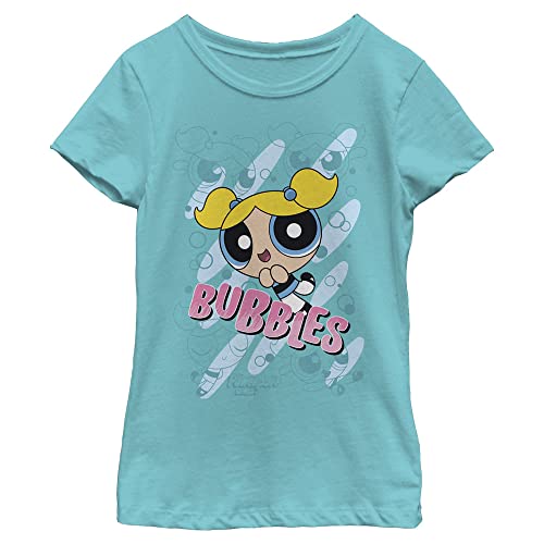The Powerpuff Girls Girls' Bubbles Moves T-Shirt
